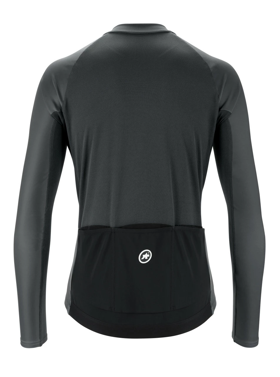 Assos - Mille GT Spring Fall Long Sleeve Jersey - Men's - Torpedo Grey - 2023 - Image 3