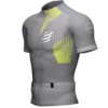 Compressport - Trail Postural Short Sleeve Top - Men's - Alloy/Primerose