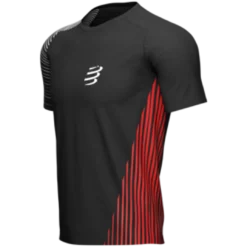 Compressport - Performance Short Sleeve Tshirt - Men's - Black/Red