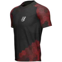 Compressport - Racing Short Sleeve Tshirt - Men's - Black/Red