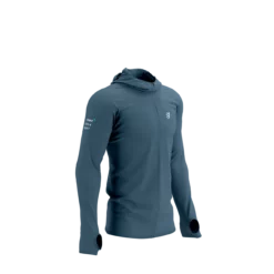 Compressport - 3D Thermo Seamless Hoodie Zip - Born To SwimBikeRun - Men's