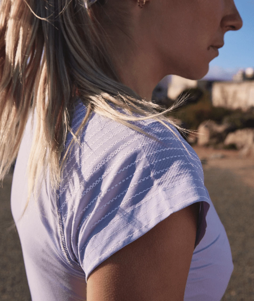 Compressport - Performance Short Sleeve Tshirt - Women's - Orchid Petal/Purple - Image 4