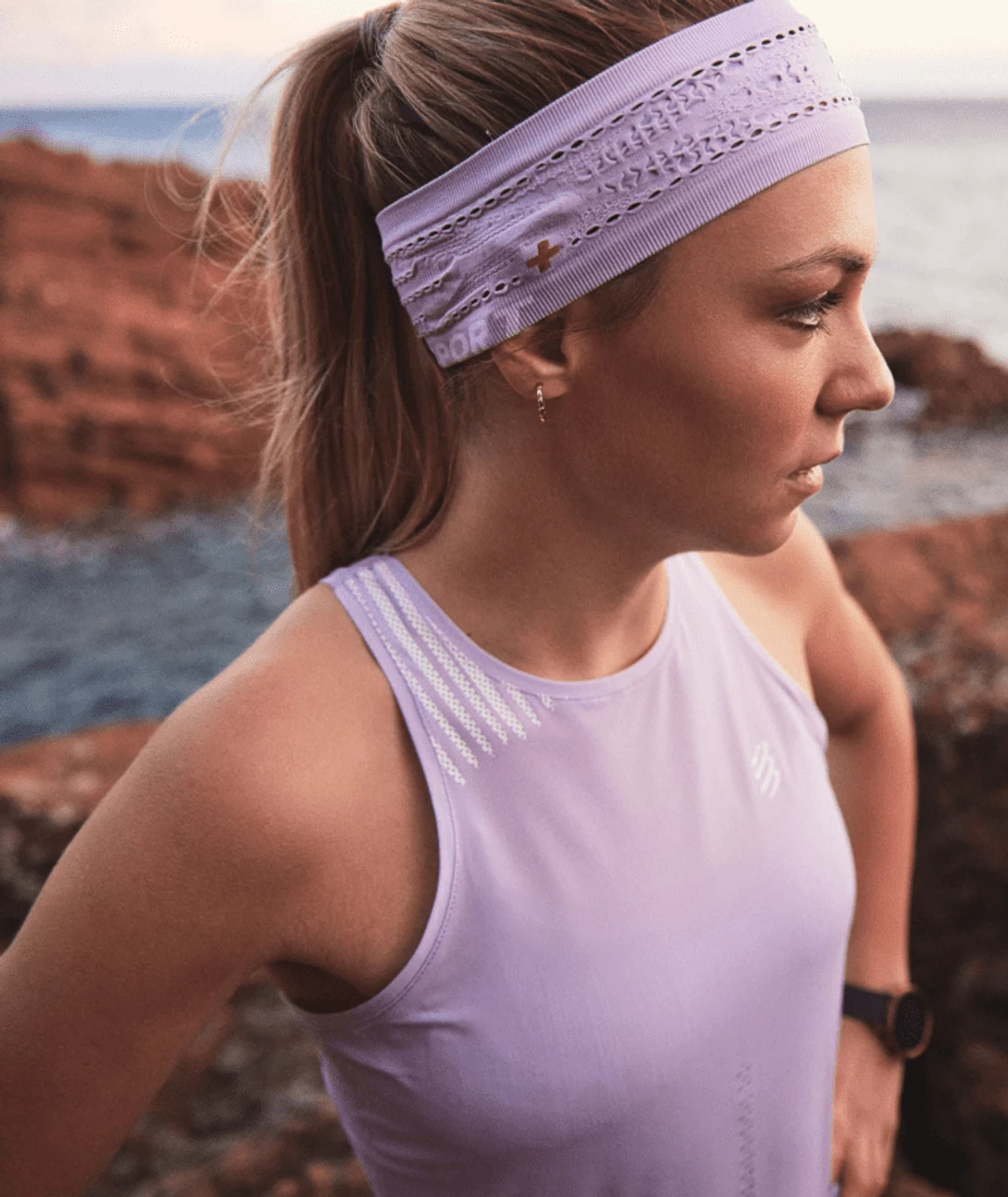 Compressport - Performance Singlet - Women's - Orchid Petal/Purple - Image 3