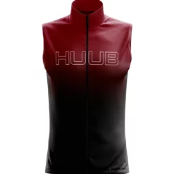 HUUB - Core 2 Elements Men's Gilet - Black/Silver/Red