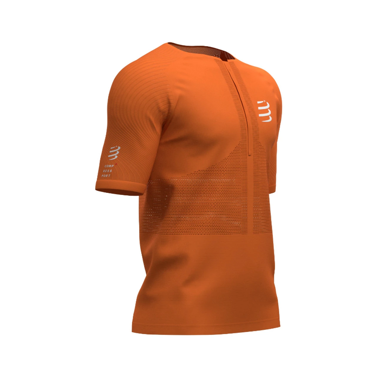 Compressport - Men's Trail Half-Zip Fitted Short-Sleeved Top - Image 2