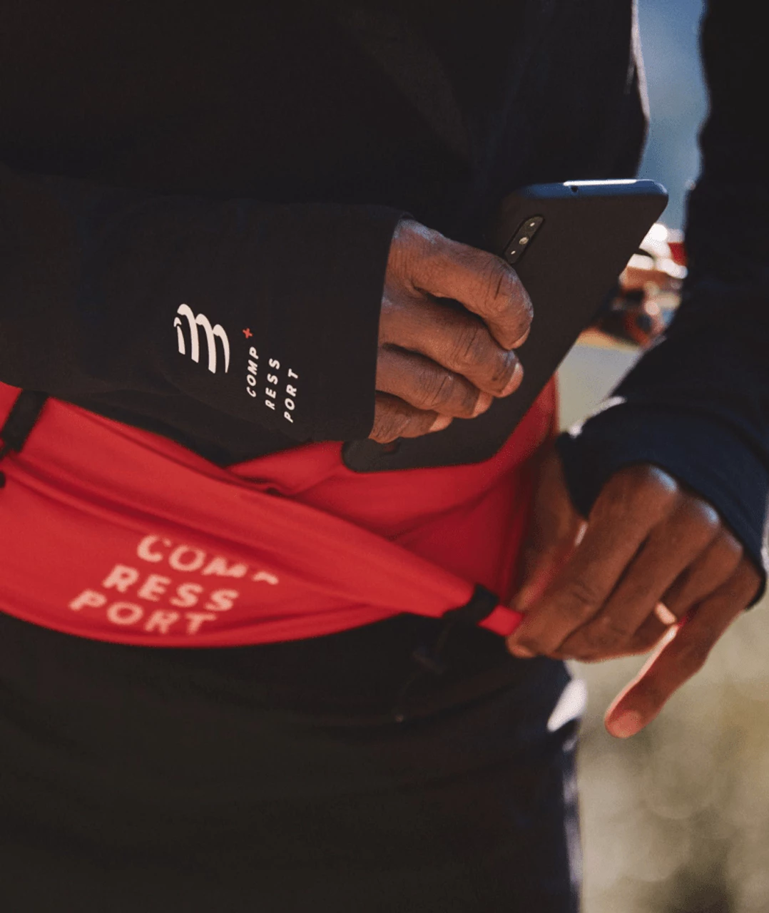 Compressport - Free Belt Pro - Unisex - Red - Image 5