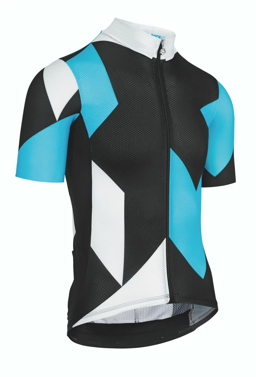 Assos - Fastlane Rock Men's Short-Sleeved Jersey - Dam Blue - Image 2