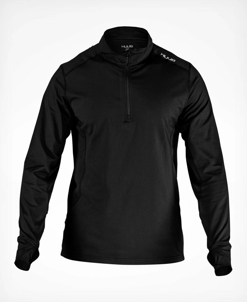 HUUB - Thermal Long Sleeve Half Zip Top - Men's - Black - 2023