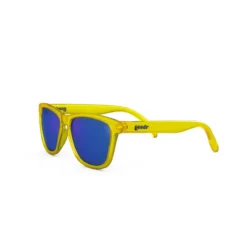 Goodr - The Originals - Swedish Meatball Hangover - Yellow With Blue Lens