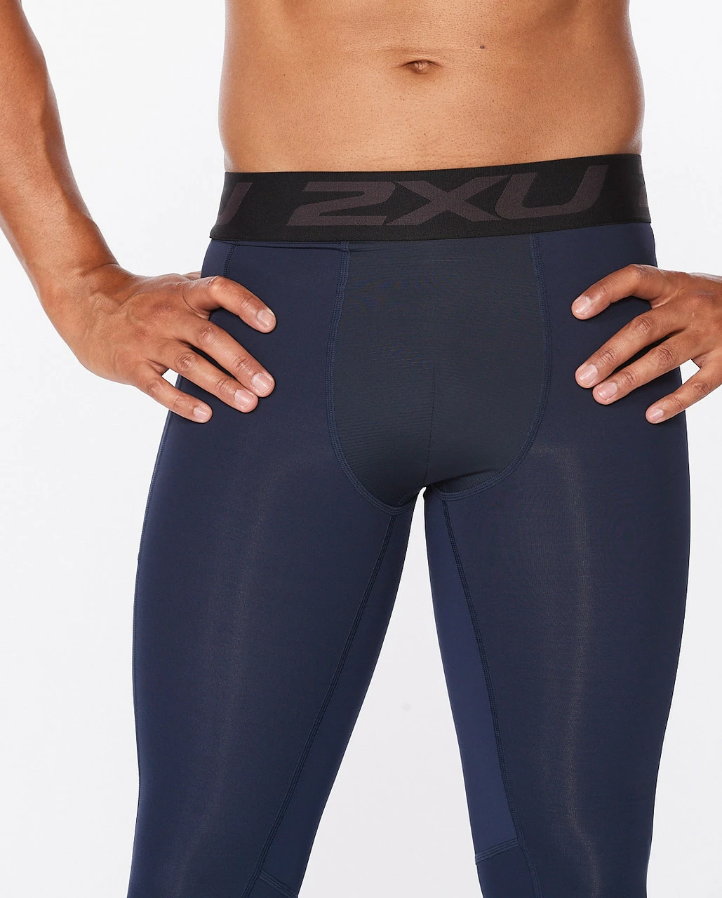 2XU - Men's Motion Compression Tights - Midnight/Nero - 2023 - Image 6