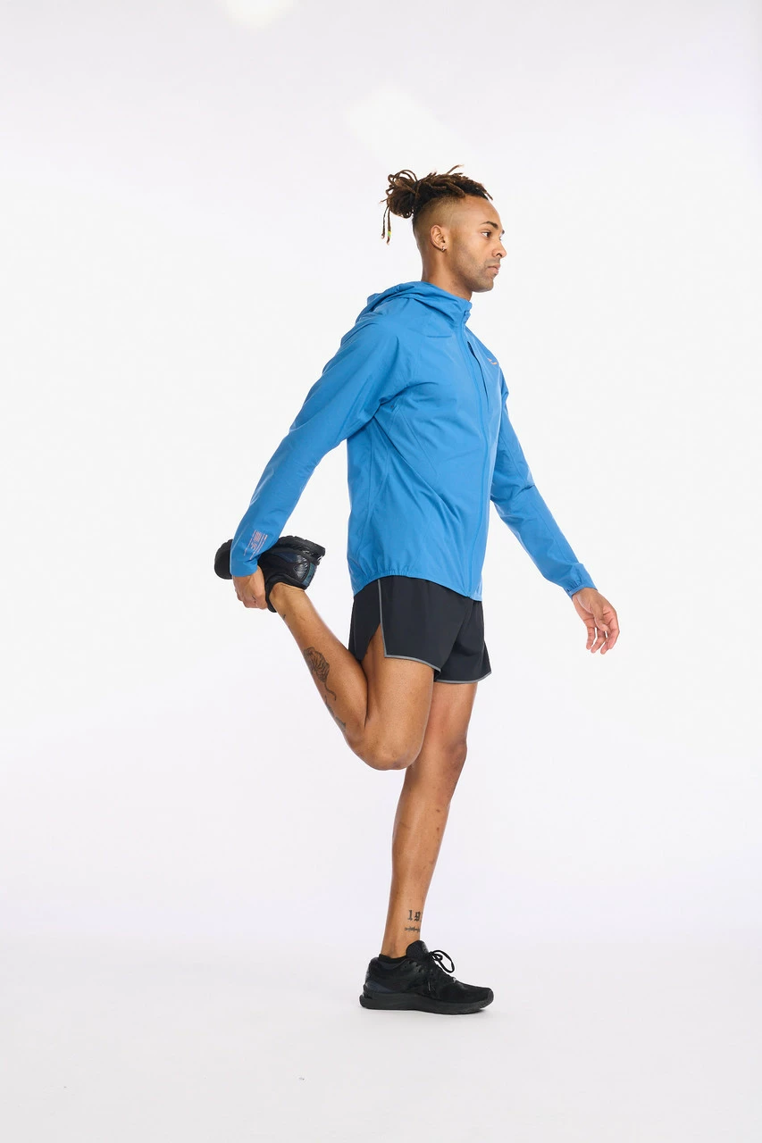 2XU - Light Speed WP Jacket - Men's - Starling/Turmeric Reflective - Image 10