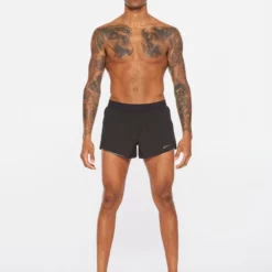 2XU - Light Speed Men's 3in Shorts - Black/Black Reflective