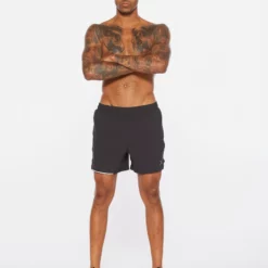 2XU - Aero Men's 5in Shorts - Black/Silver Reflective