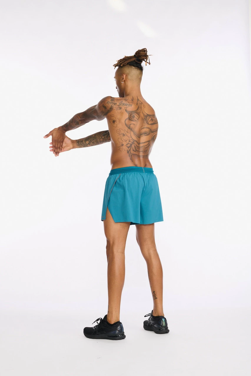 2XU - Light Speed 5 Inch Short - Men's - Oceanside/Black Reflective - Image 6