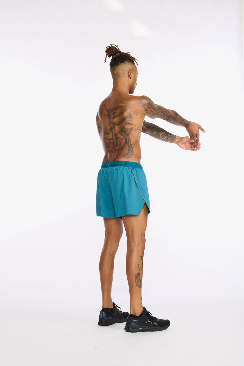 2XU - Light Speed 5 Inch Short - Men's - Oceanside/Black Reflective - Image 10