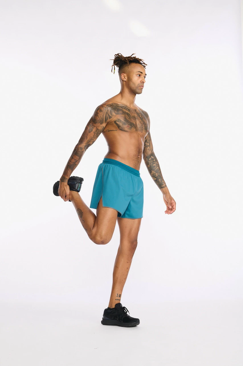 2XU - Light Speed 5 Inch Short - Men's - Oceanside/Black Reflective - Image 12