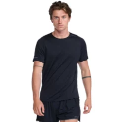 2XU - Light Speed Tech Tee - Men's - Black/Black Reflective
