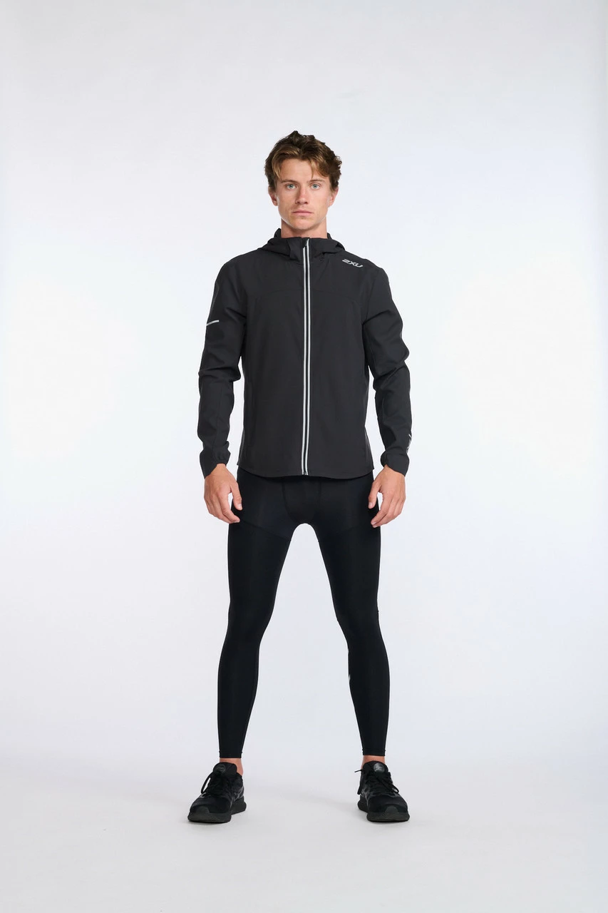 2XU - Aero Jacket - Men's - Black/Silver Reflective - 2023 - Image 47