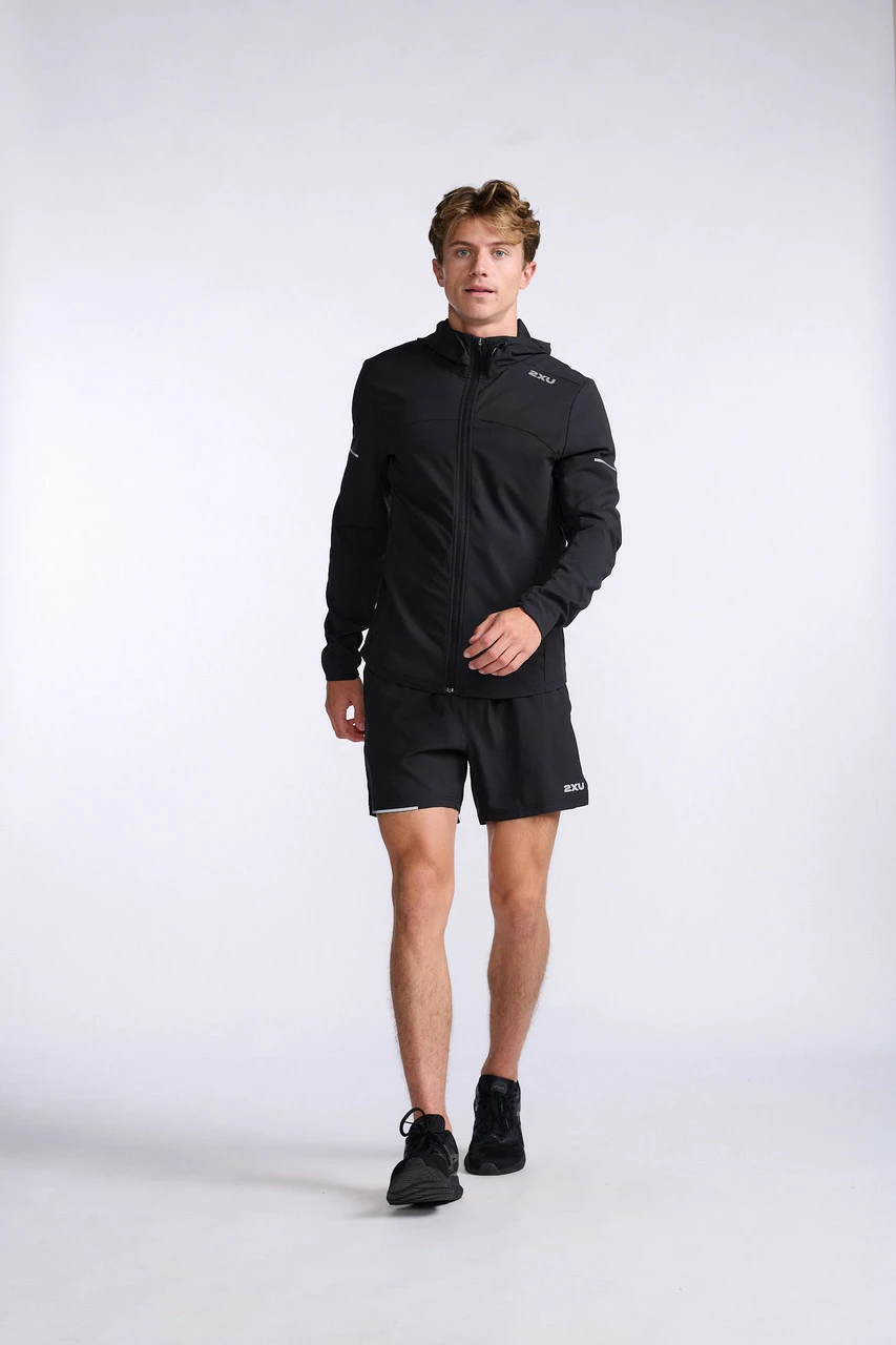 2XU - Aero Jacket - Men's - Black/Silver Reflective - 2023 - Image 20