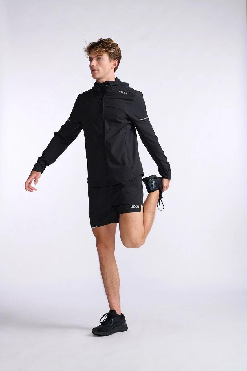 2XU - Aero Jacket - Men's - Black/Silver Reflective - 2023 - Image 36
