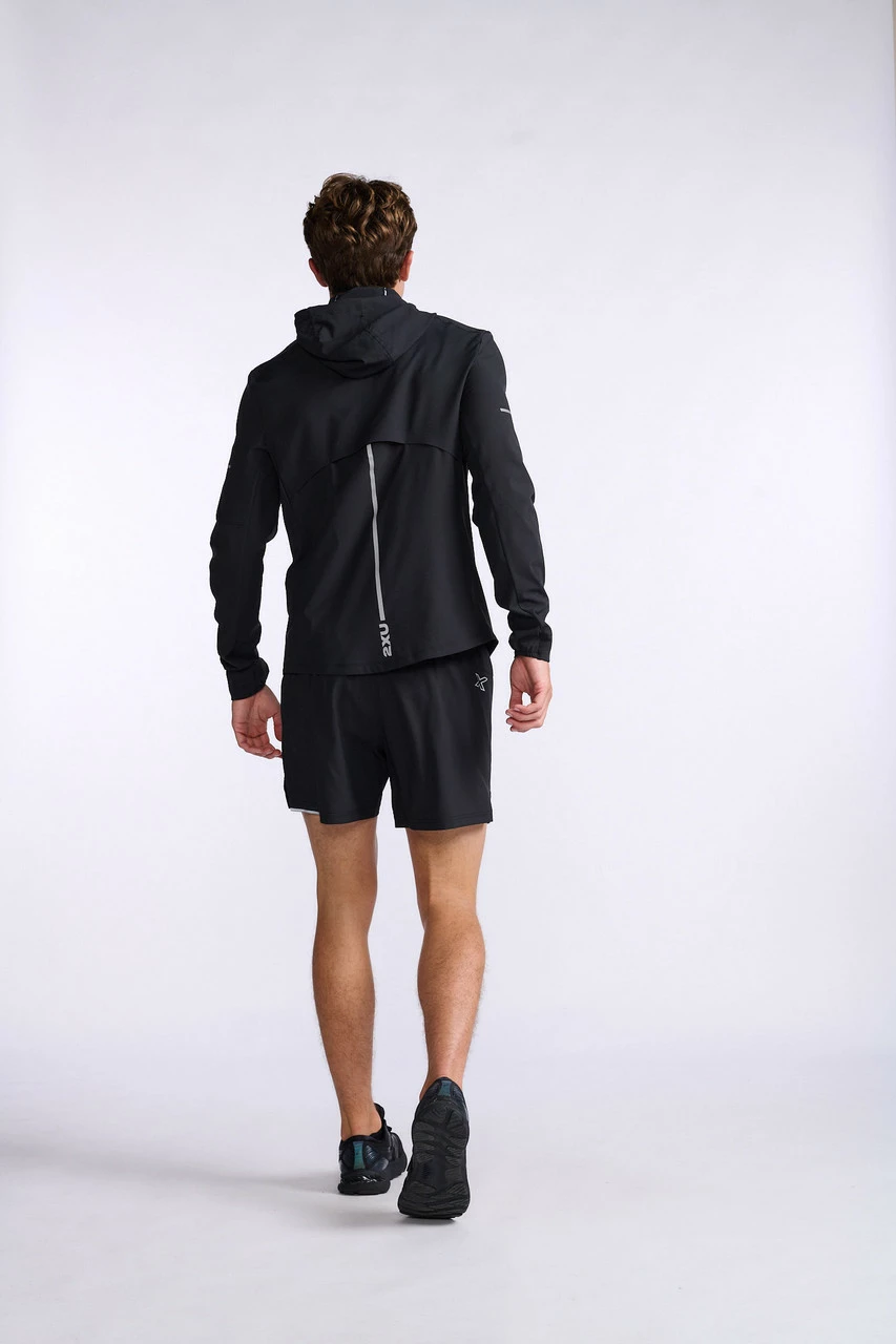 2XU - Aero Jacket - Men's - Black/Silver Reflective - 2023 - Image 34