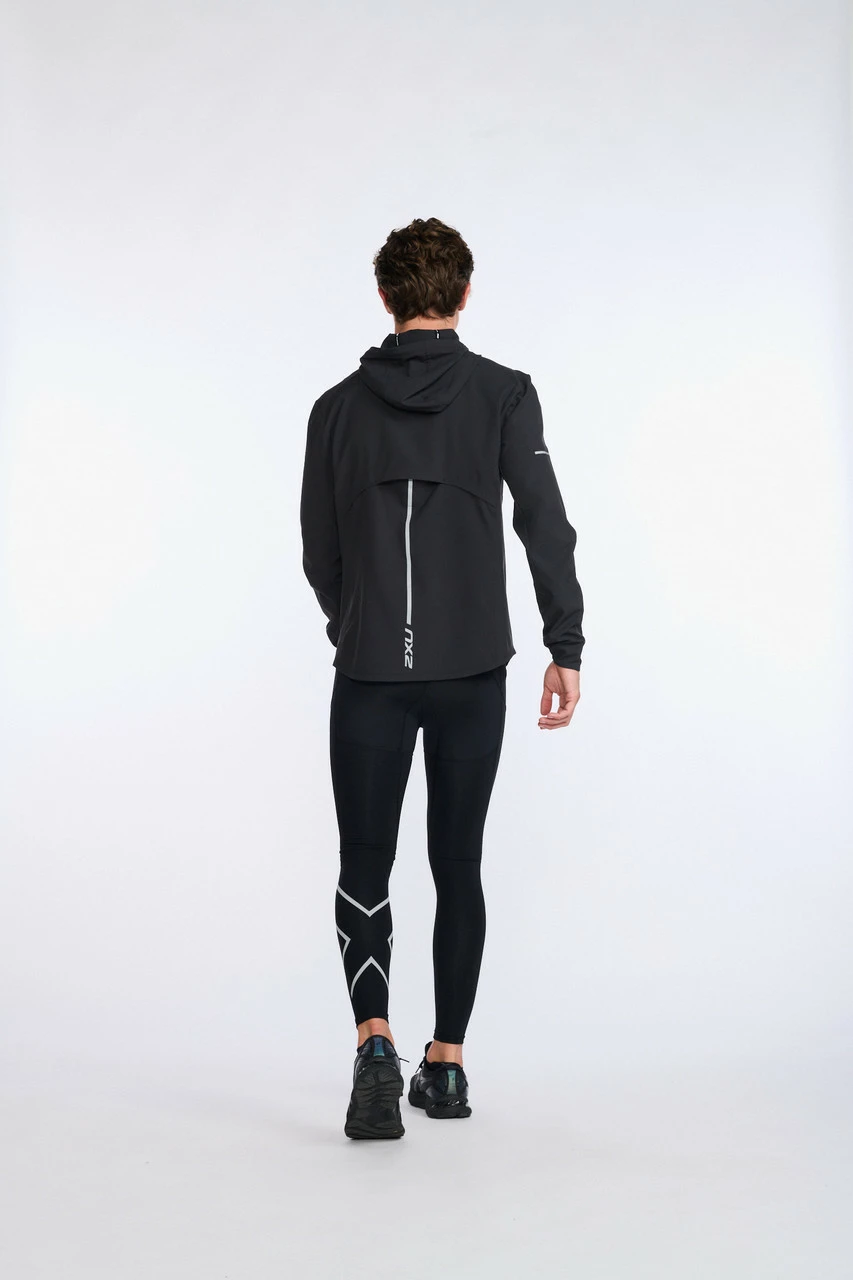 2XU - Aero Jacket - Men's - Black/Silver Reflective - 2023 - Image 49