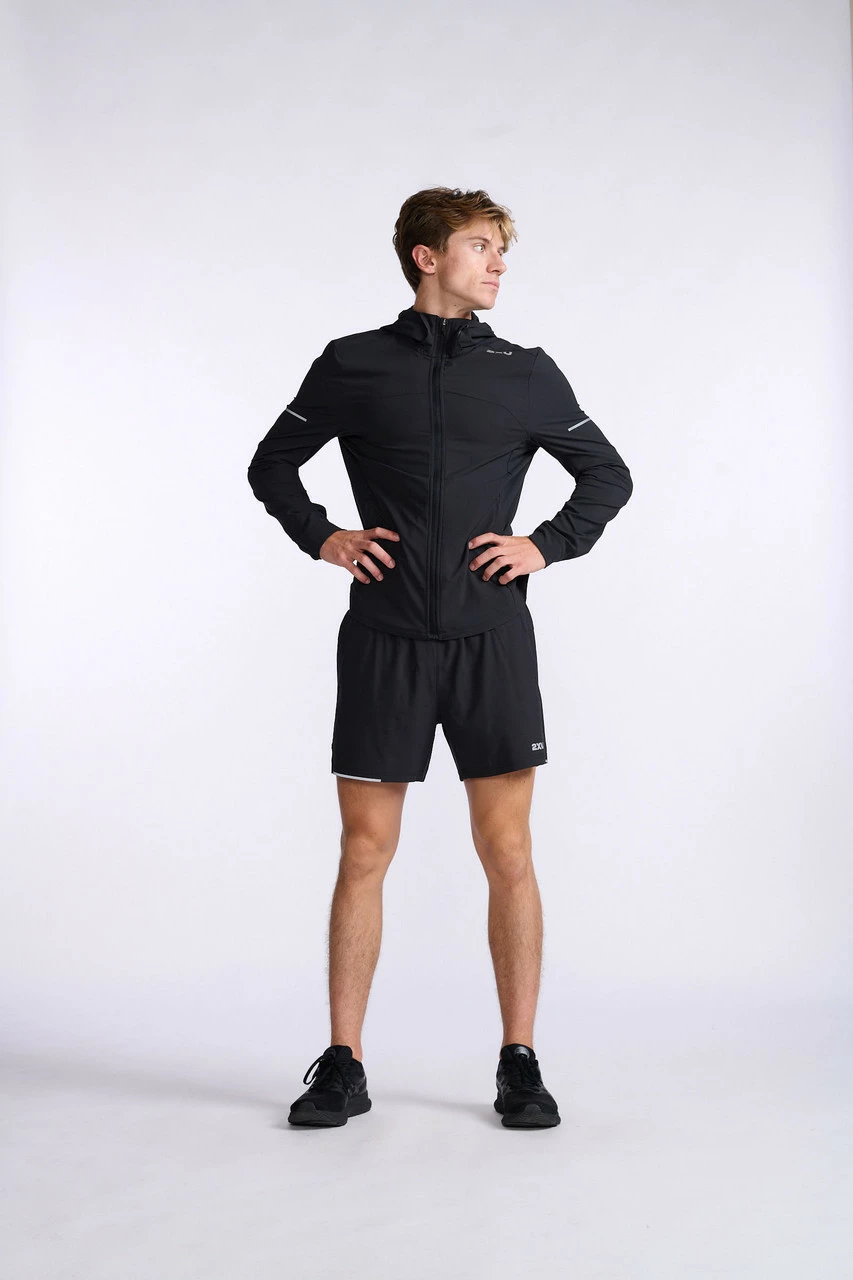 2XU - Aero Jacket - Men's - Black/Silver Reflective - 2023 - Image 28