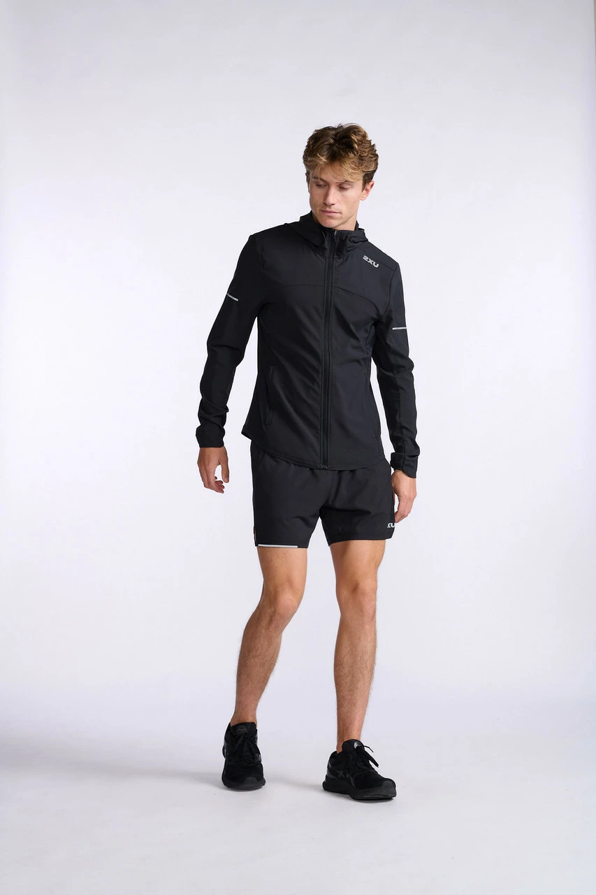 2XU - Aero Jacket - Men's - Black/Silver Reflective - 2023 - Image 38
