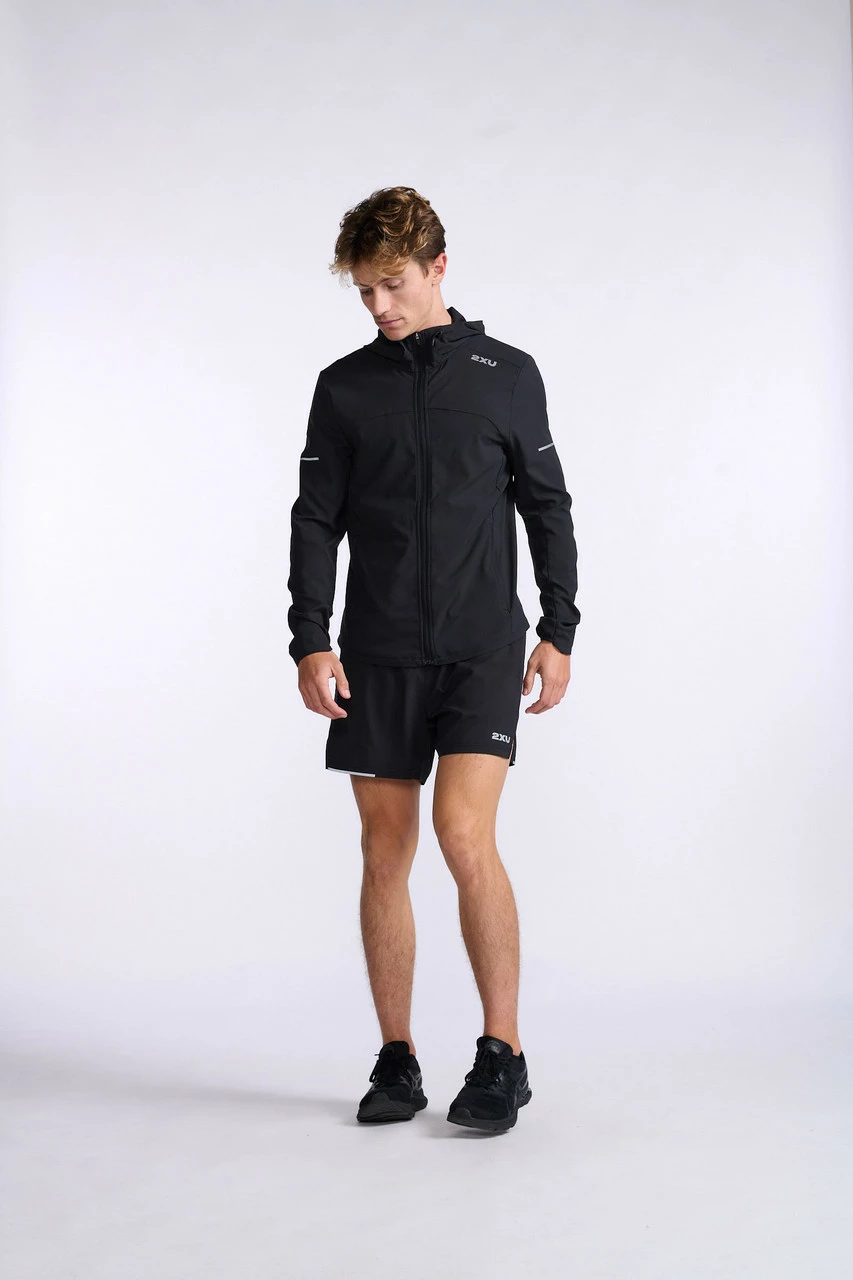 2XU - Aero Jacket - Men's - Black/Silver Reflective - 2023 - Image 31