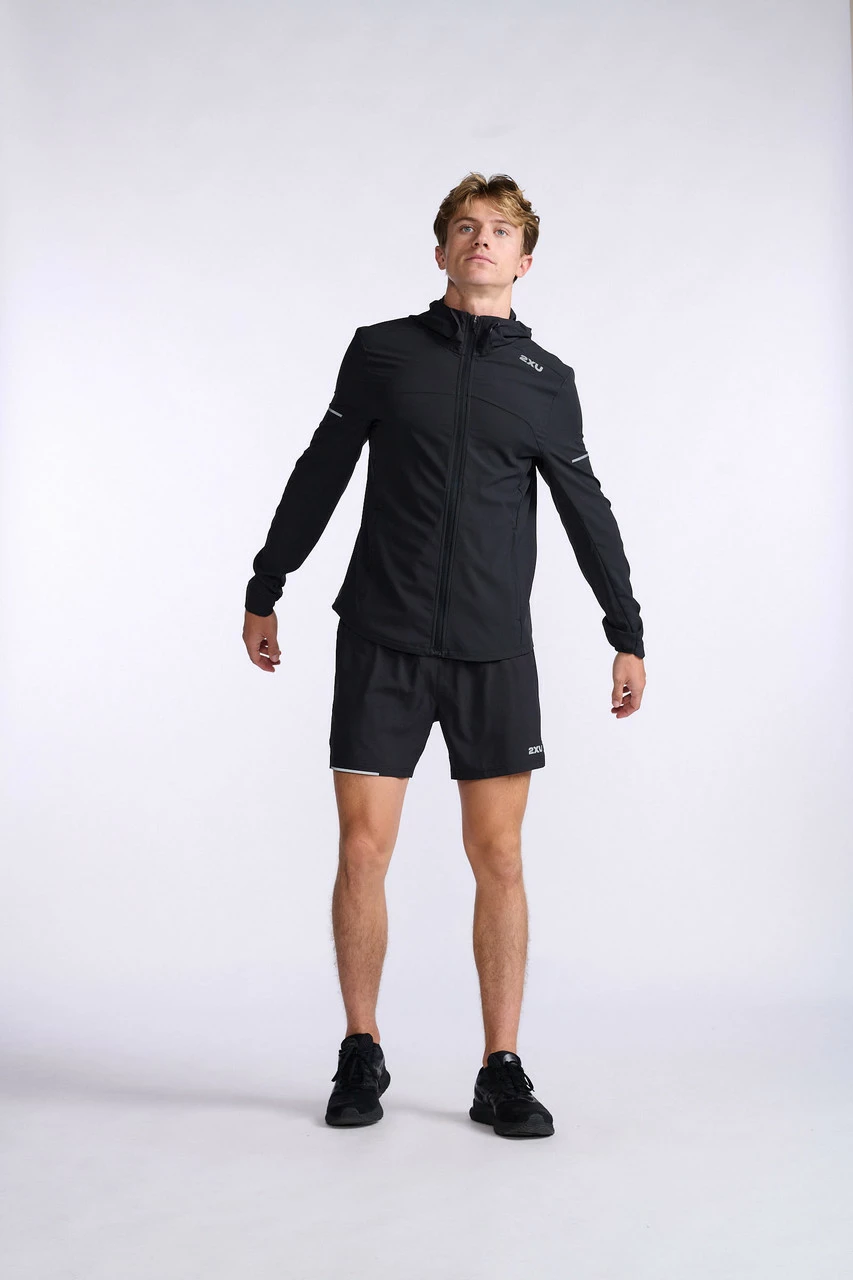 2XU - Aero Jacket - Men's - Black/Silver Reflective - 2023 - Image 30
