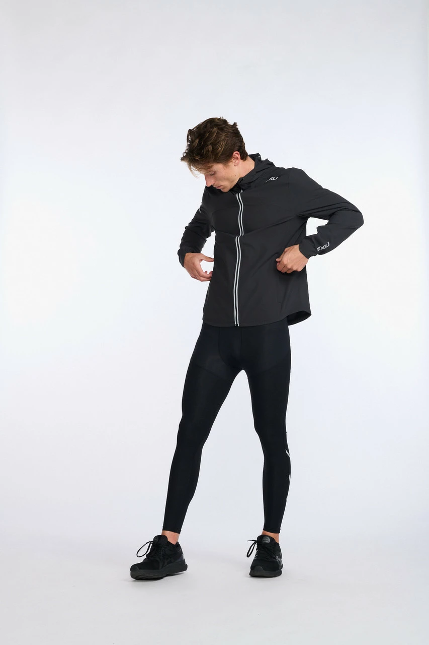 2XU - Aero Jacket - Men's - Black/Silver Reflective - 2023 - Image 53
