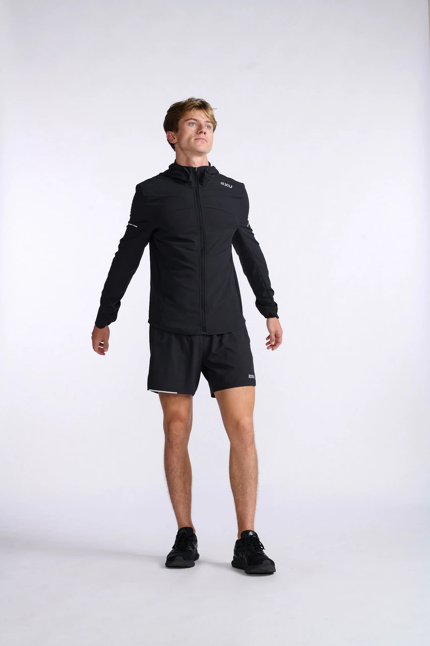 2XU - Aero Jacket - Men's - Black/Silver Reflective - 2023 - Image 37