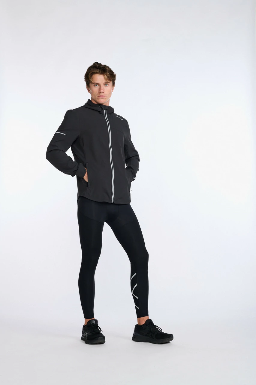 2XU - Aero Jacket - Men's - Black/Silver Reflective - 2023 - Image 59