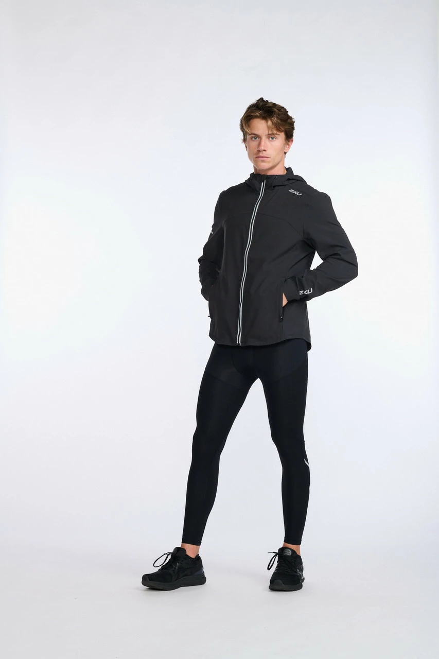 2XU - Aero Jacket - Men's - Black/Silver Reflective - 2023 - Image 61