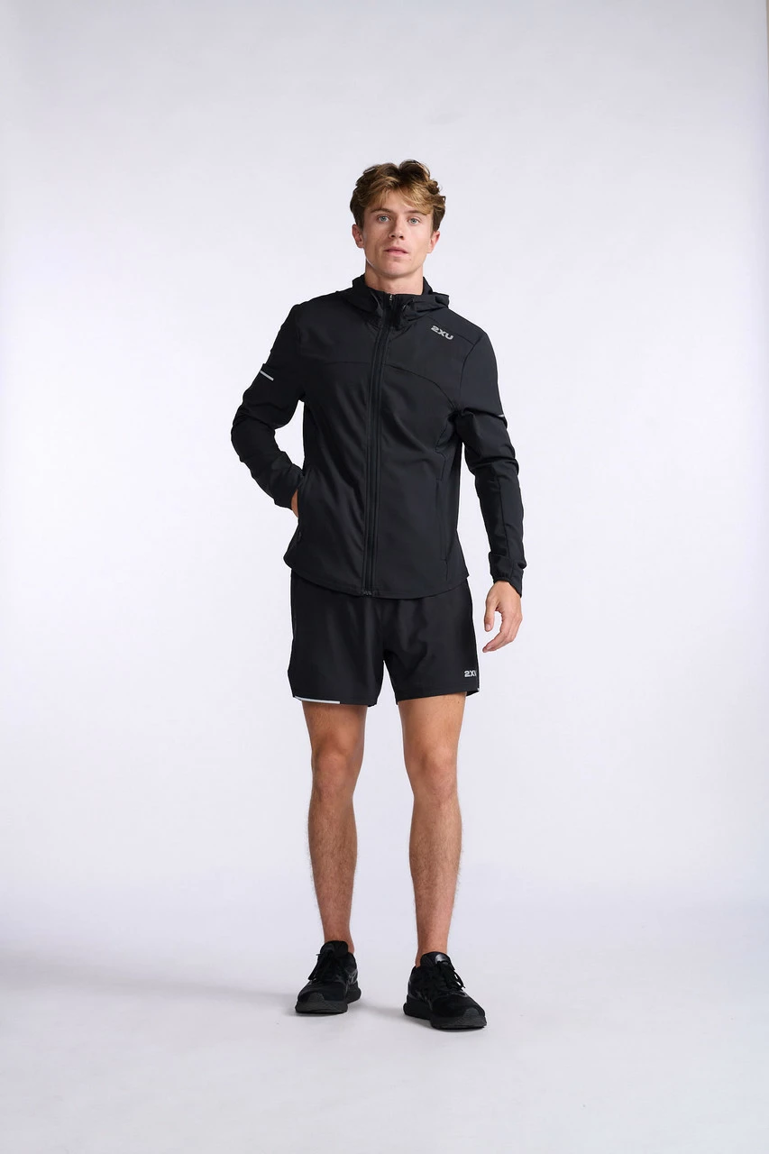 2XU - Aero Jacket - Men's - Black/Silver Reflective - 2023 - Image 26