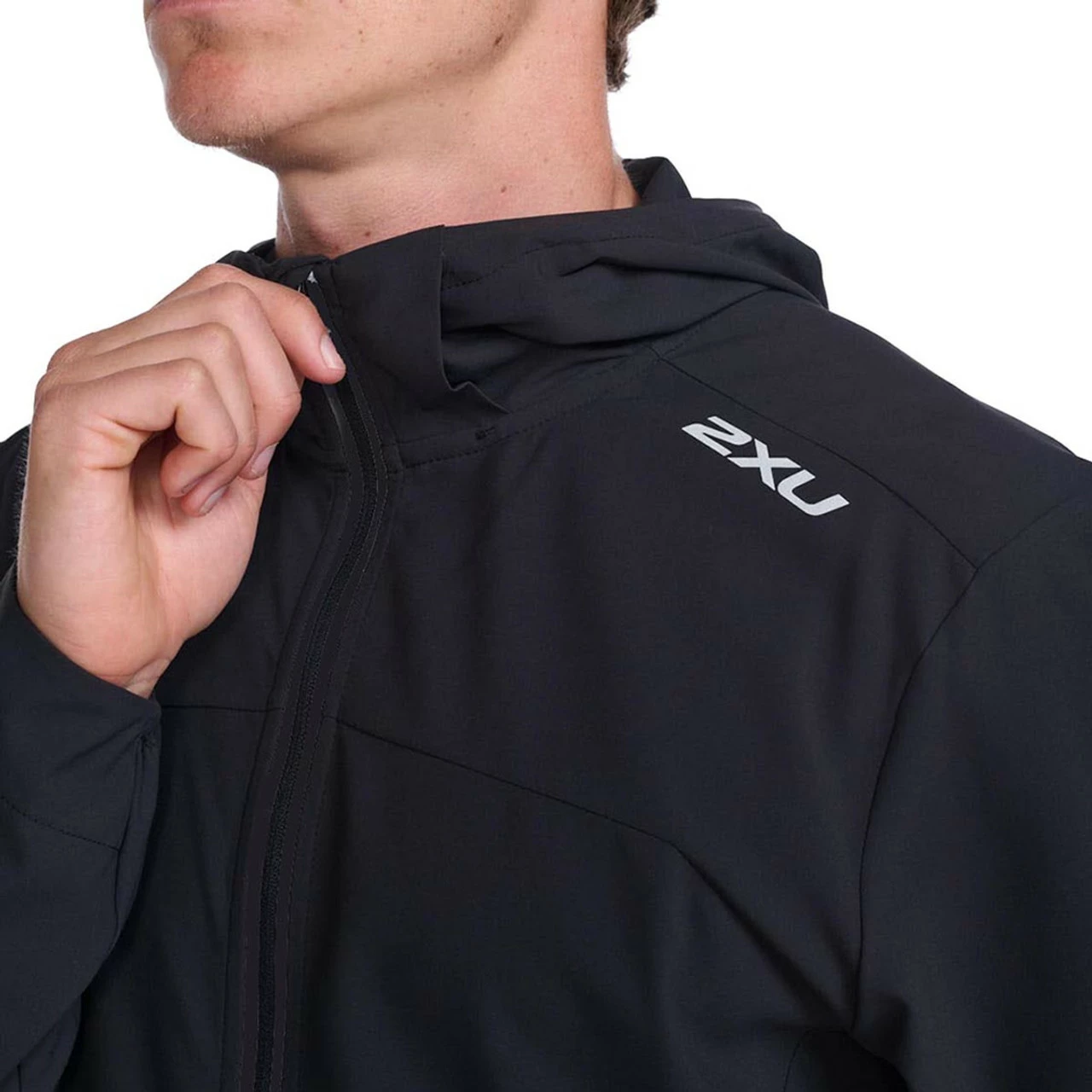 2XU - Aero Jacket - Men's - Black/Silver Reflective - 2023 - Image 22