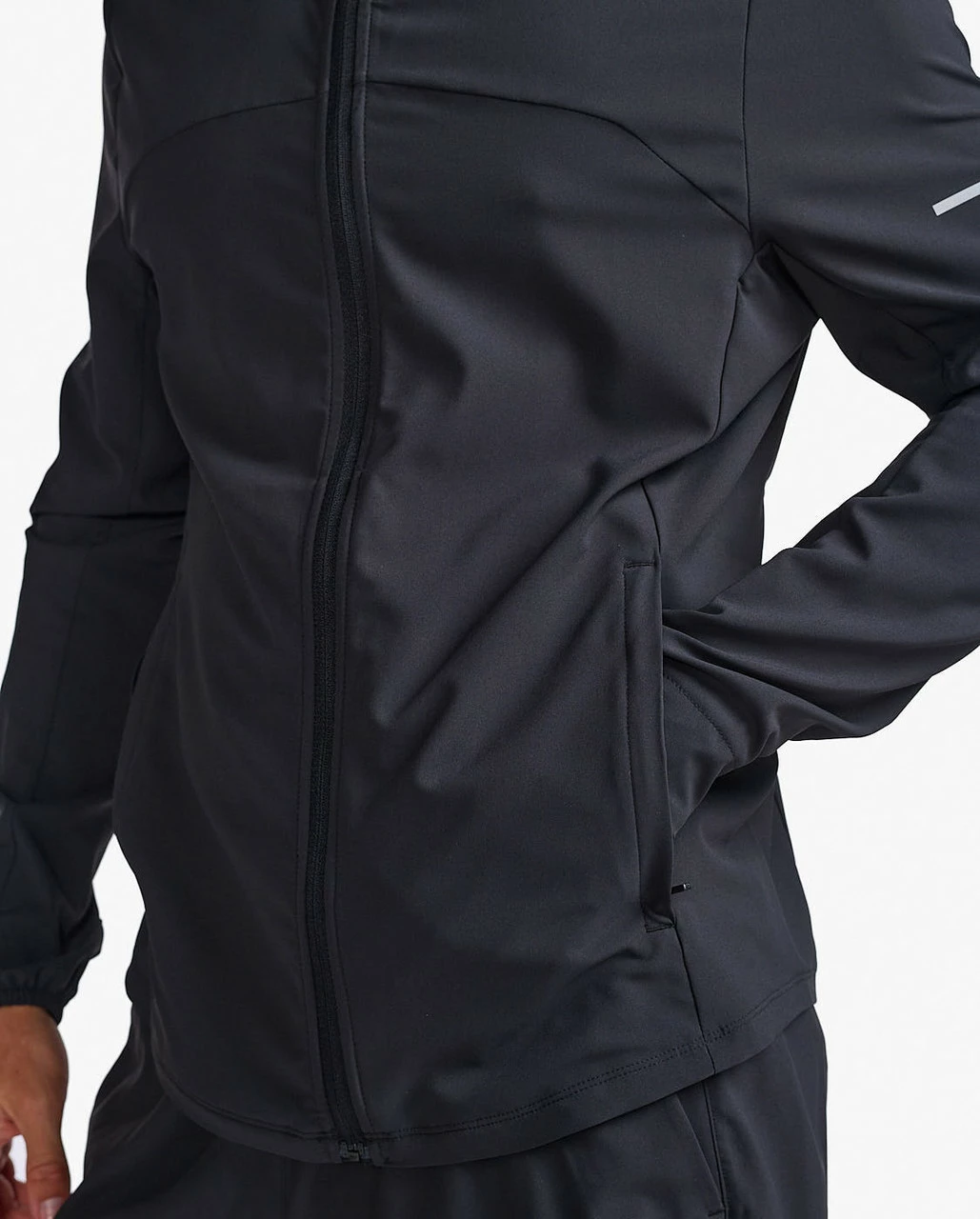 2XU - Aero Jacket - Men's - Black/Silver Reflective - 2023 - Image 19