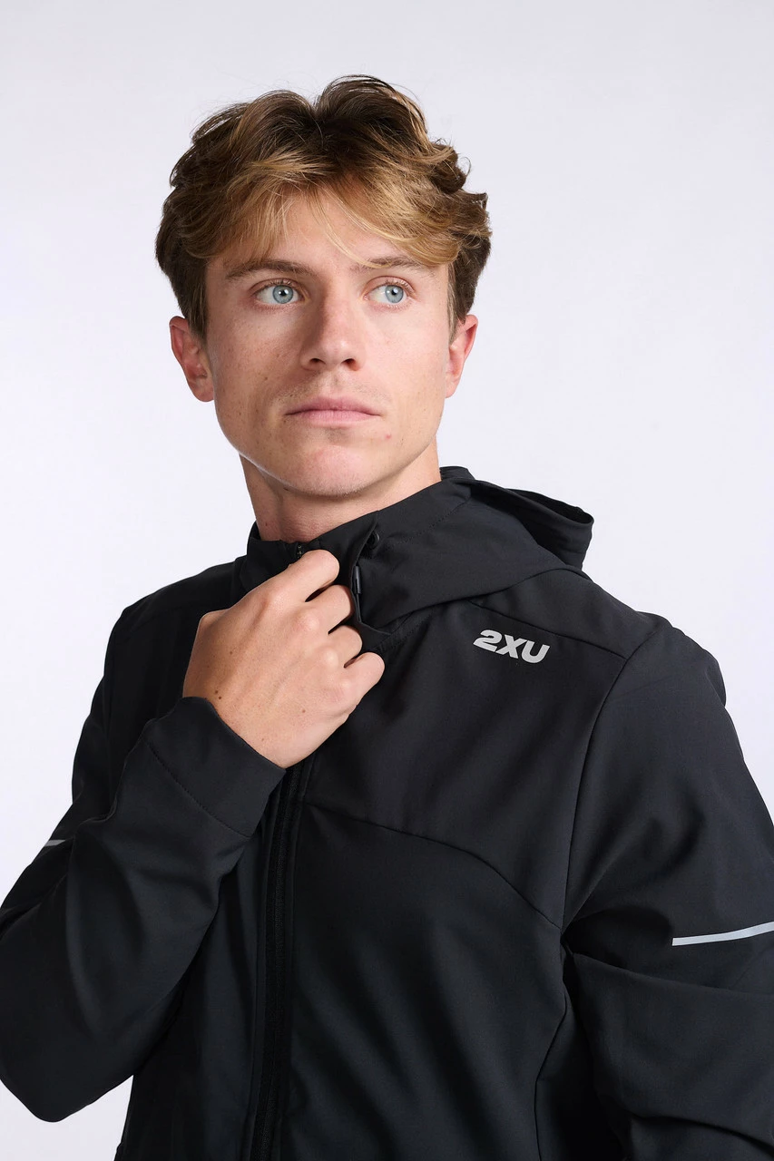 2XU - Aero Jacket - Men's - Black/Silver Reflective - 2023 - Image 46