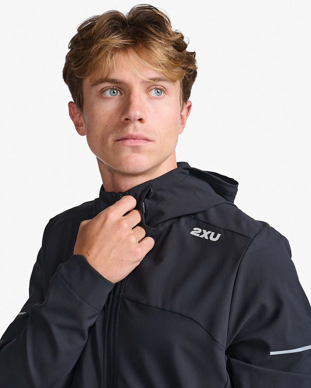 2XU - Aero Jacket - Men's - Black/Silver Reflective - 2023 - Image 32