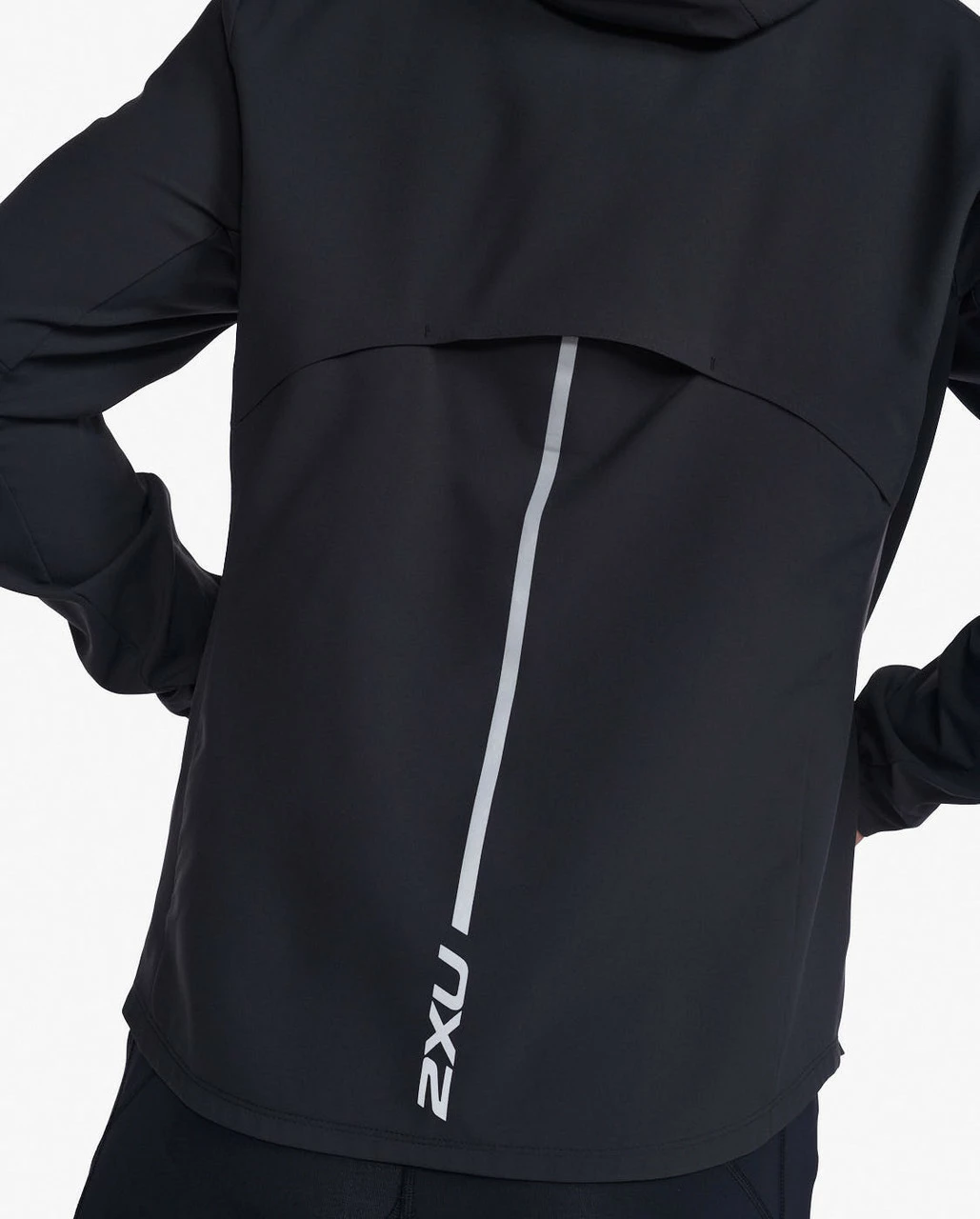 2XU - Aero Jacket - Men's - Black/Silver Reflective - 2023 - Image 12