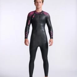 2XU - Propel Pro Wetsuit - Men's - Black/Punk Pink - 2023