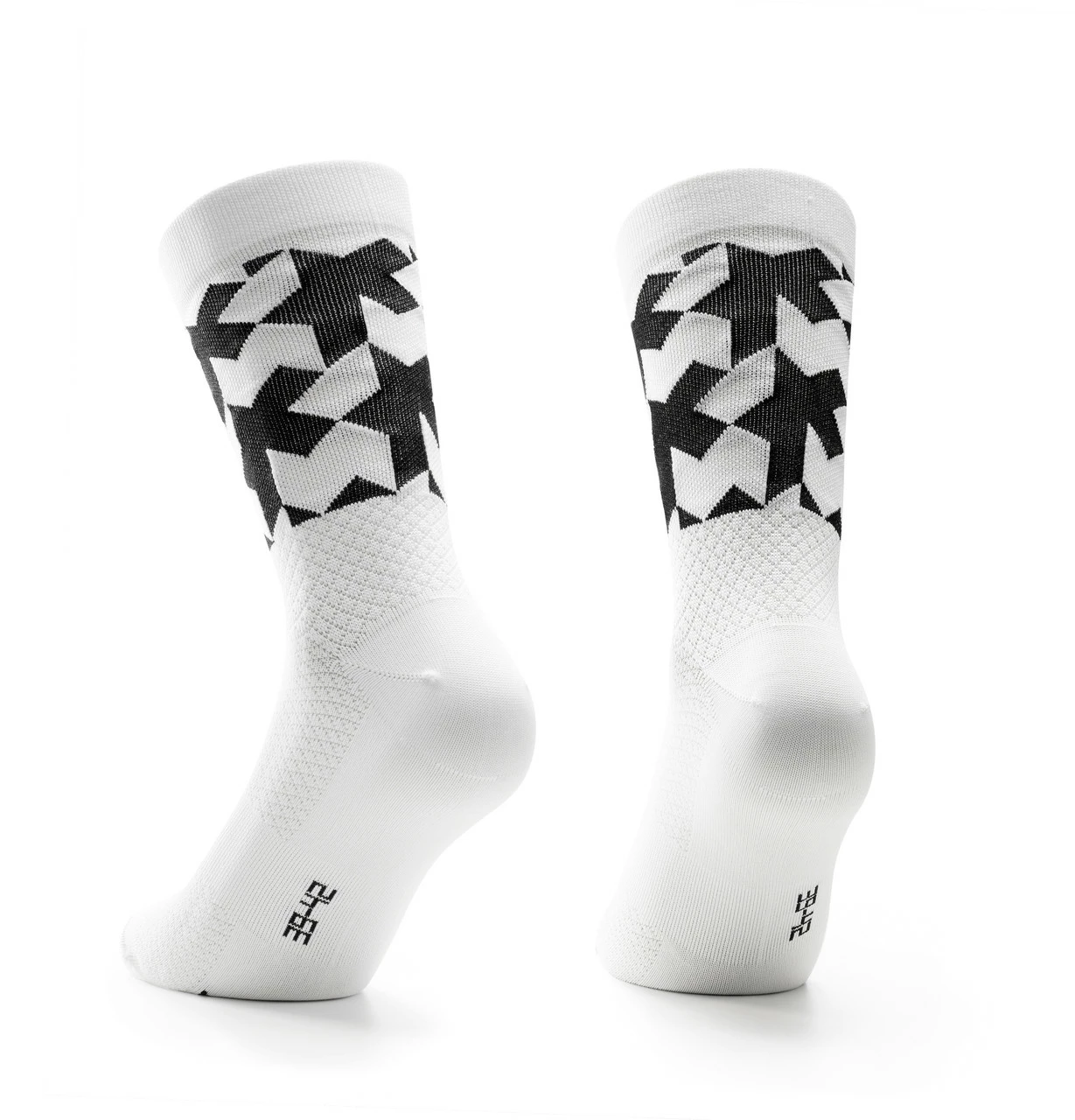 Assos - Monogram Socks EVO - Unisex - Holy White - 2023 - Image 2