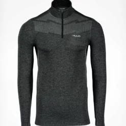 HUUB - Seamfree Long Sleeve 1/2 Zip Top - Men's - Grey Marl - 2023