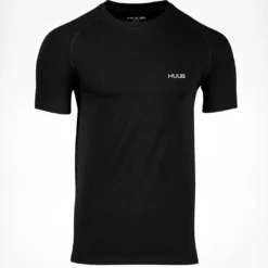 HUUB - Seamfree Short Sleeve Top - Men's - Black - 2023