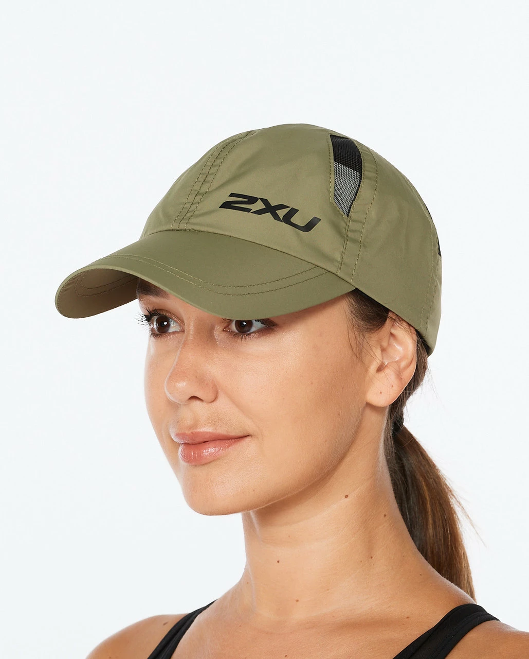 2XU - Unisex Run Cap - Alpine/Black