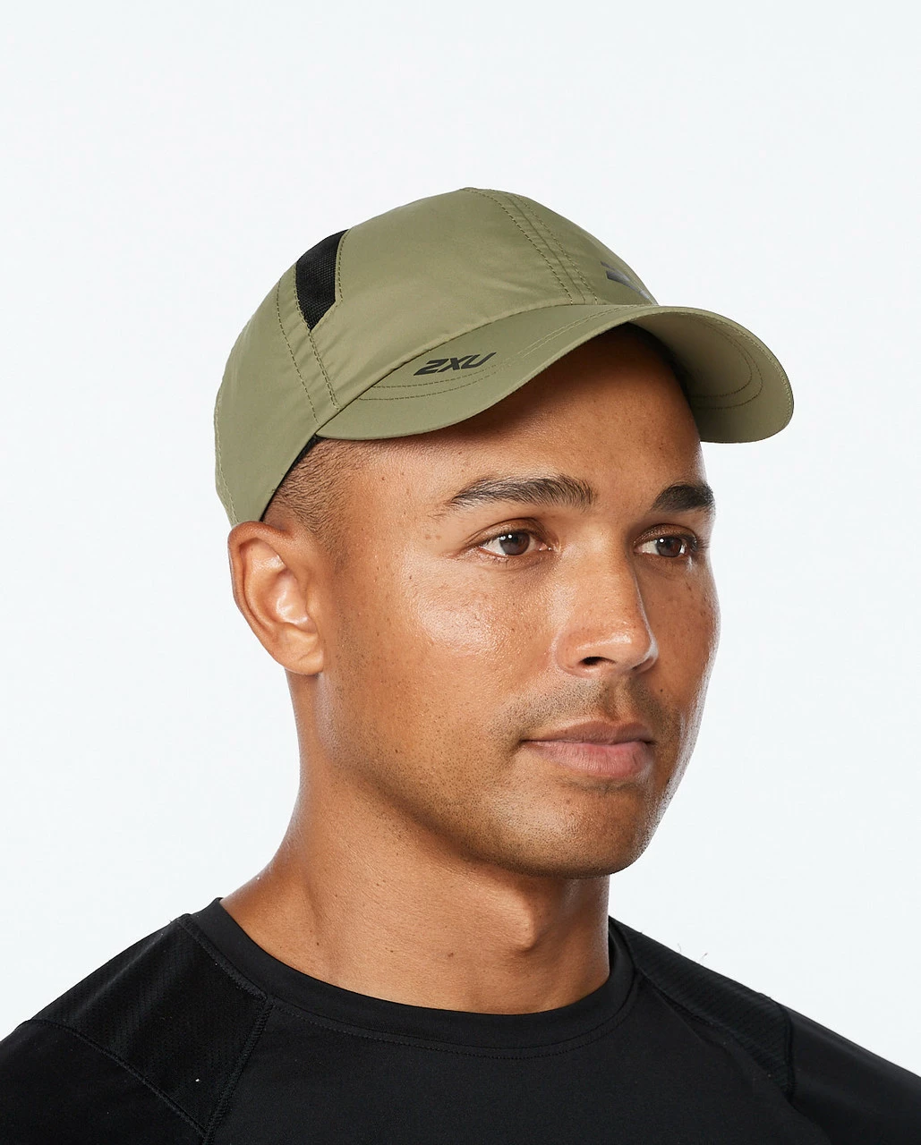 2XU - Unisex Run Cap - Alpine/Black - Image 5