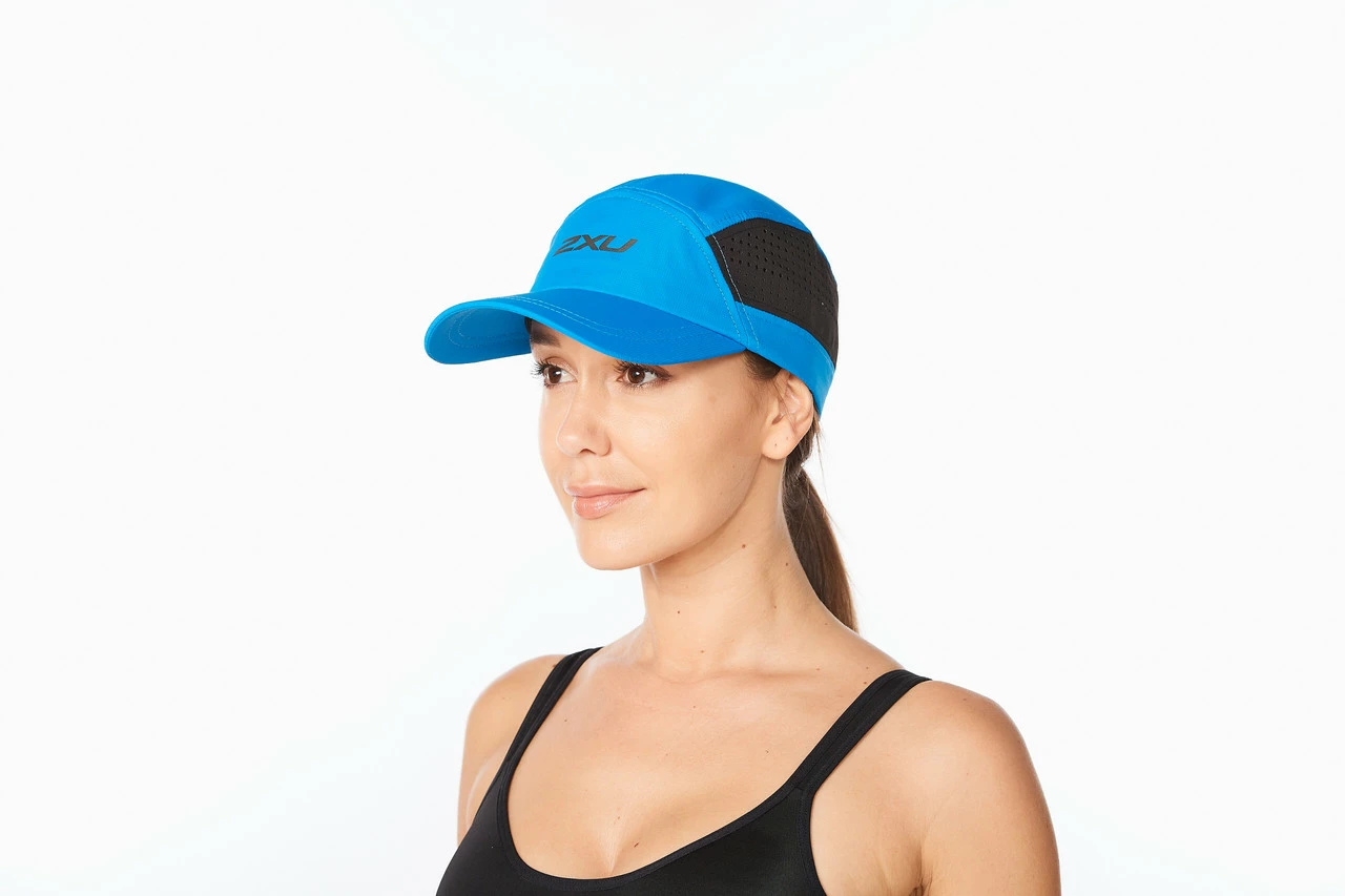 2XU - Light Speed Unisex Cap - Aquamarine/Black - Image 3