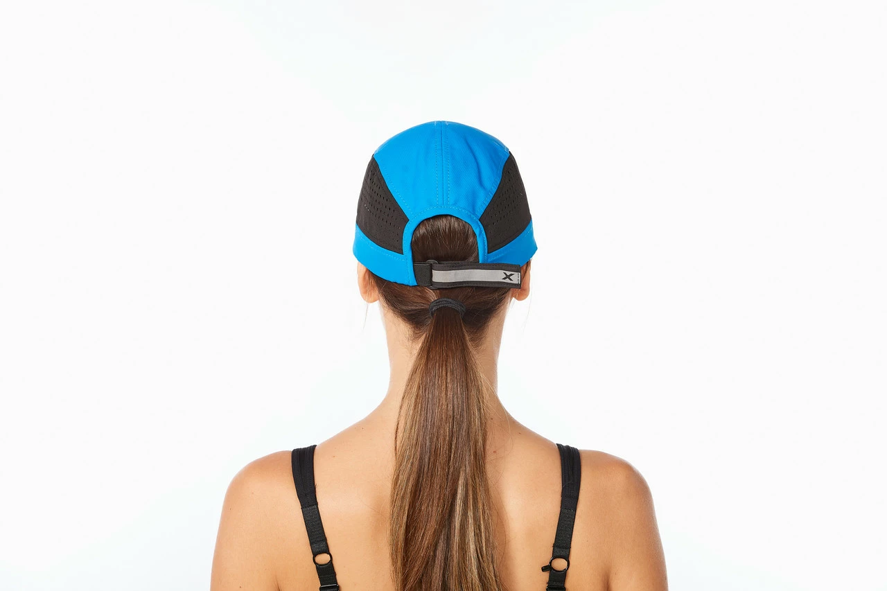 2XU - Light Speed Unisex Cap - Aquamarine/Black - Image 4