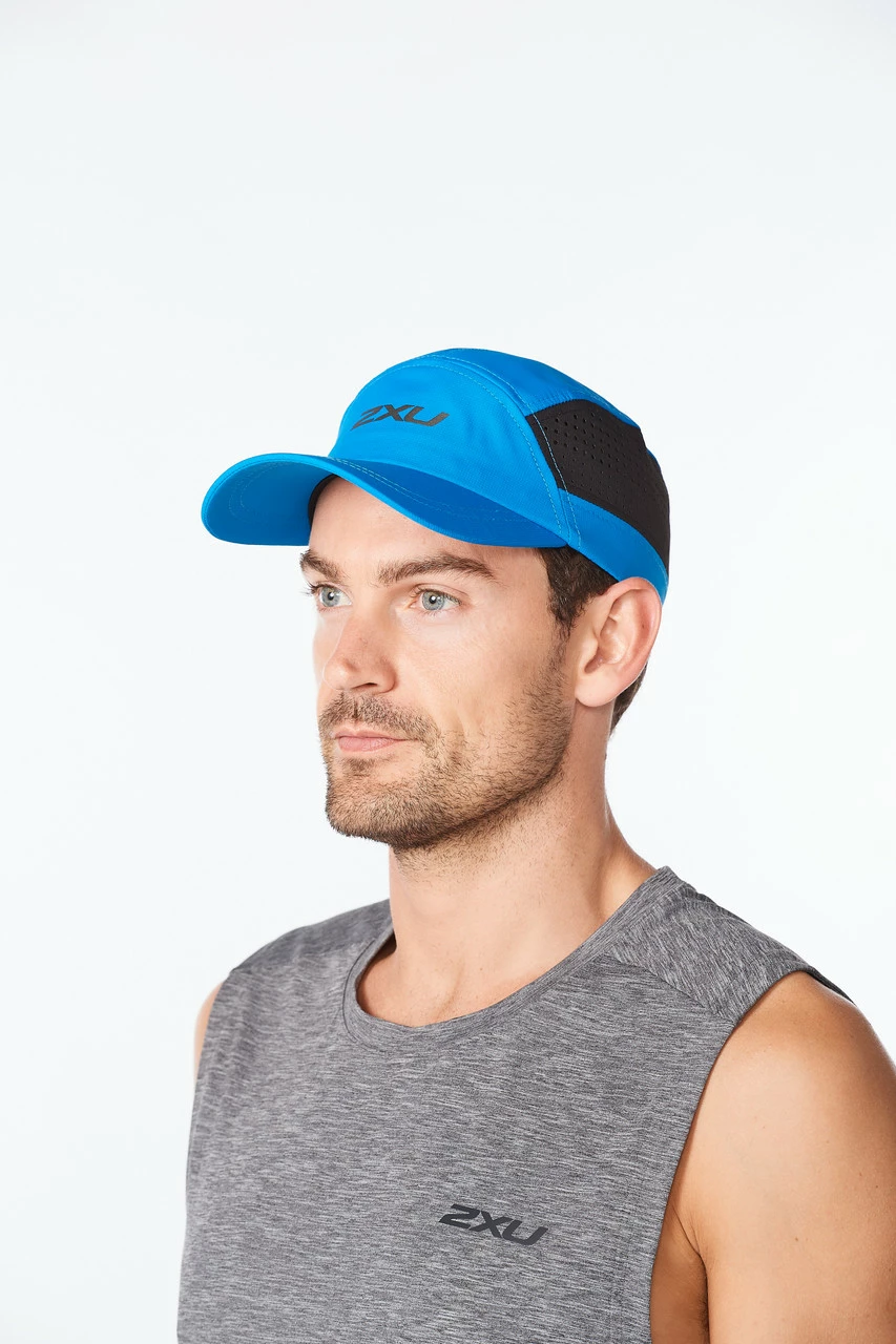2XU - Light Speed Unisex Cap - Aquamarine/Black - Image 6