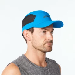2XU - Light Speed Unisex Cap - Aquamarine/Black